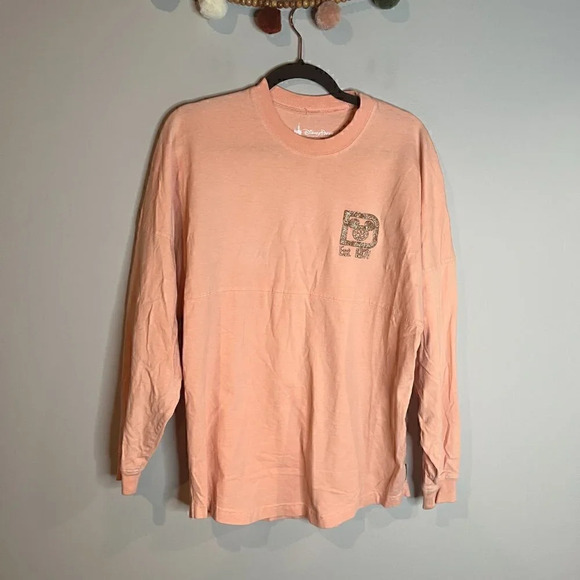 Walt Disney World peach and gold spirit jersey tee - Picture 3 of 5